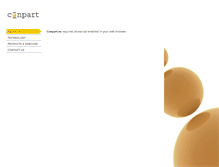 Tablet Screenshot of conpart.no